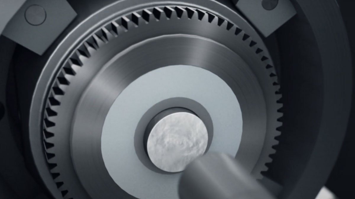 Extrusion-of-aluminum-slugs