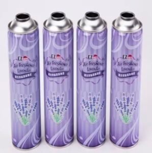 household aluminum aerosol bottle