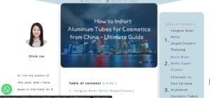 how to import cargo from china